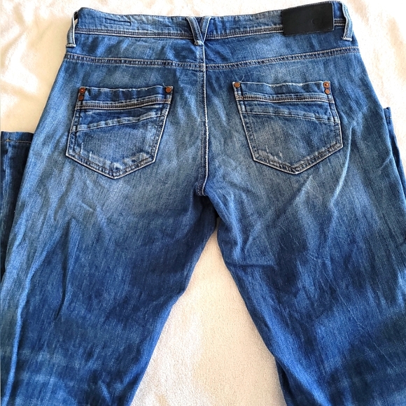 CAMBIO denim jeans skinny pacific scratch 28 - Picture 2 of 14